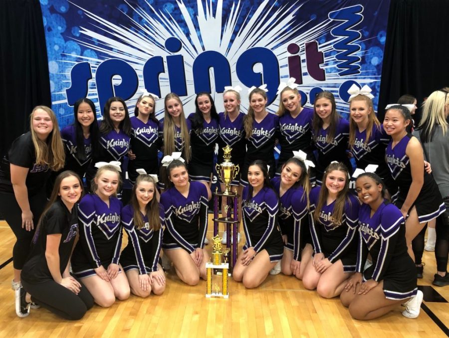 Cheer and Pom Competes in the Spring It Tournament