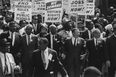 Famous Activists Marching Alongside With MLK Jr.